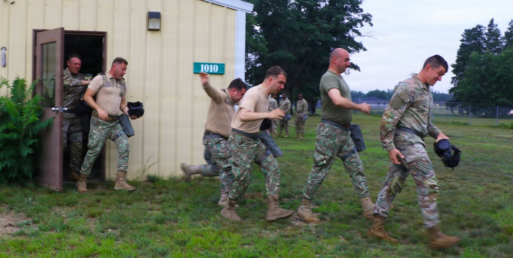 Alabama National Guard, Romanian Soldiers Complete CBRN Training at Northern Strike 26-2