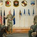 U.S. Air Force Col. Kristian Post, commander of the 111th Attack Wing, addresses commanders and senior enlisted leaders