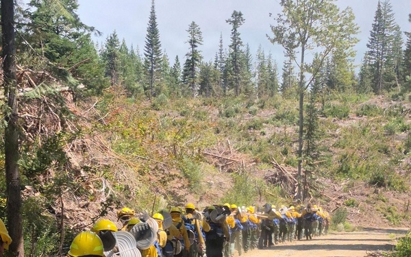 Washington National Guard Soldiers and Airmen Support Statewide Wildfire Response