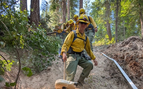 Washington National Guard Soldiers and Airmen Support Statewide Wildfire Response