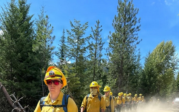 Washington National Guard Soldiers and Airmen Support Statewide Wildfire Response