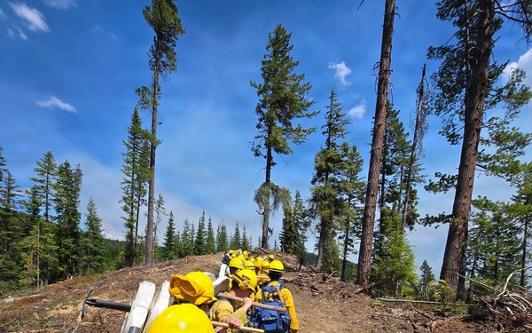 Washington National Guard Soldiers and Airmen Support Statewide Wildfire Response