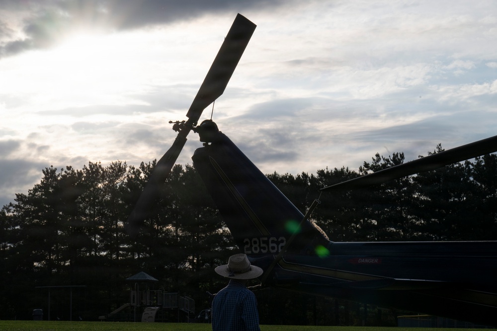1HS flies out for National Night Out in Virginia