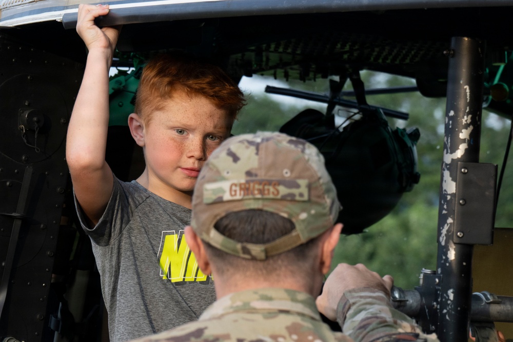 1HS flies out for National Night Out in Virginia