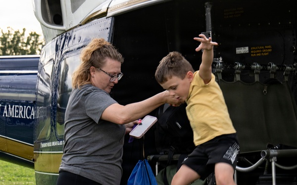 1HS flies out for National Night Out in Virginia