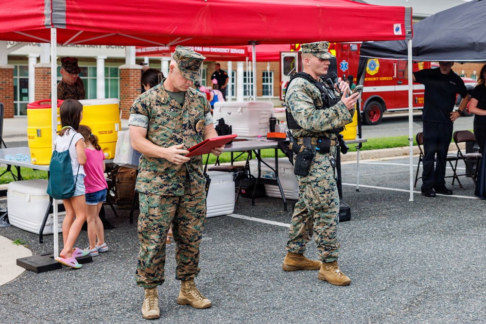 Security Battalion hosts 2026 National Night Out