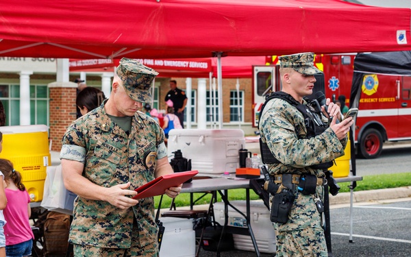 Security Battalion hosts 2026 National Night Out