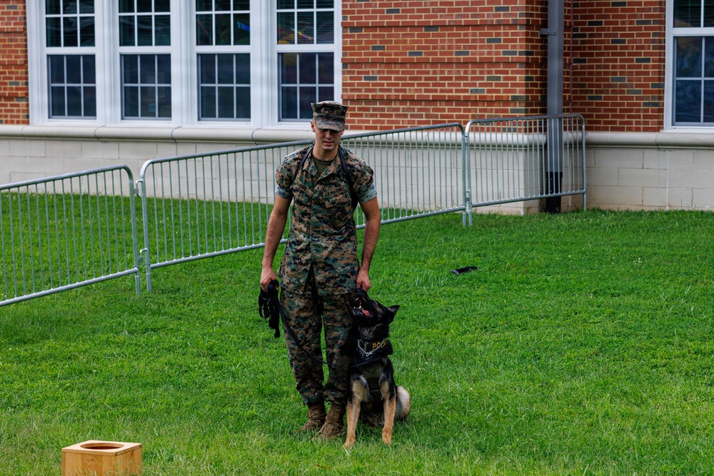 Security Battalion hosts 2026 National Night Out