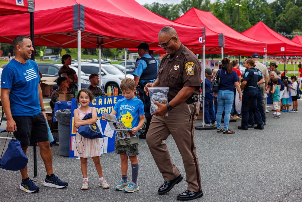 Security Battalion hosts 2026 National Night Out