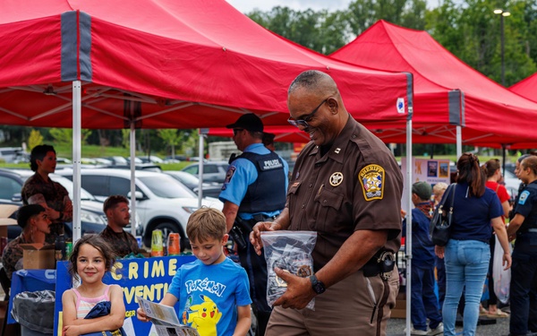 Security Battalion hosts 2026 National Night Out