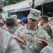 Missouri National Guardsmen greet multinational partners during PANAMAX 2026