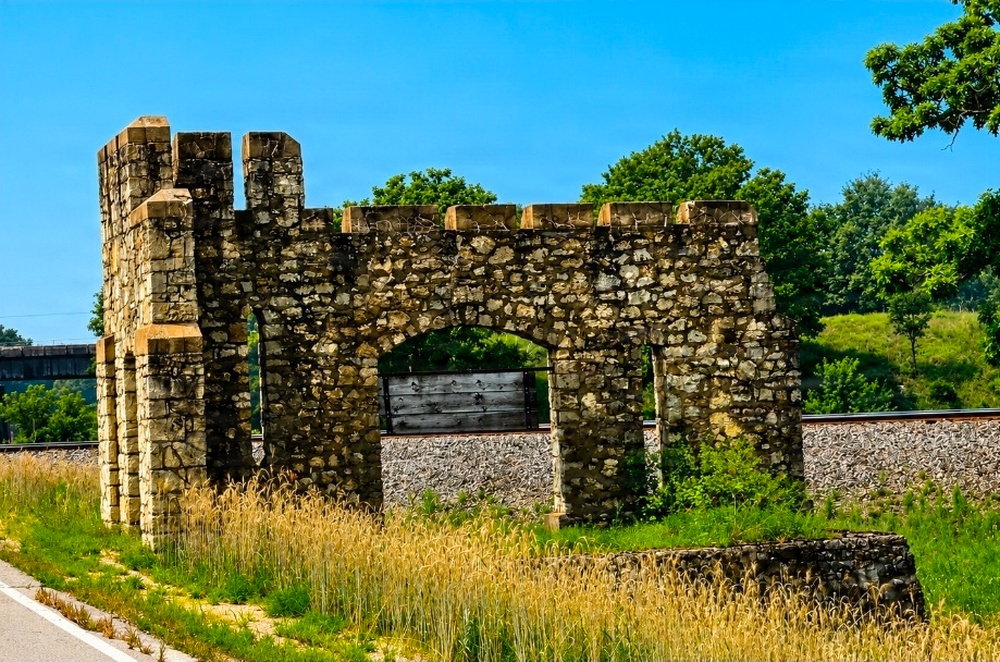 Lone stone gate preserves memory of Fort McCoy’s historic South Post entrance
