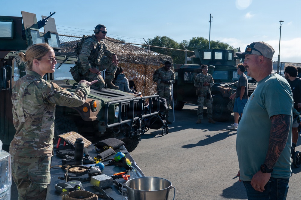 30th Security Forces Squadron Joins with First Responders to Host National Night Out