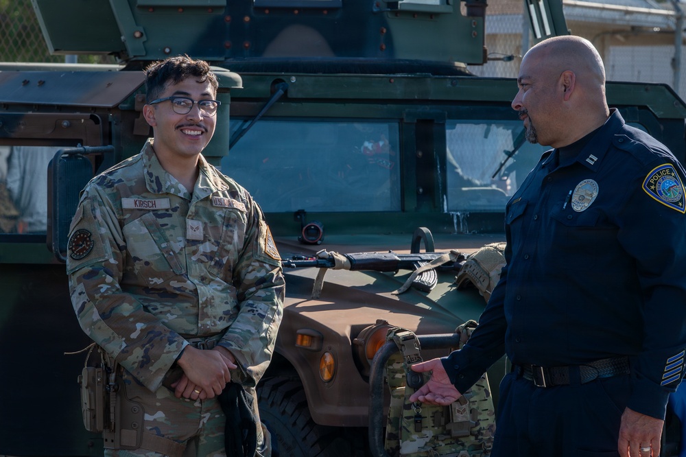 30th Security Forces Squadron Joins with First Responders to Host National Night Out