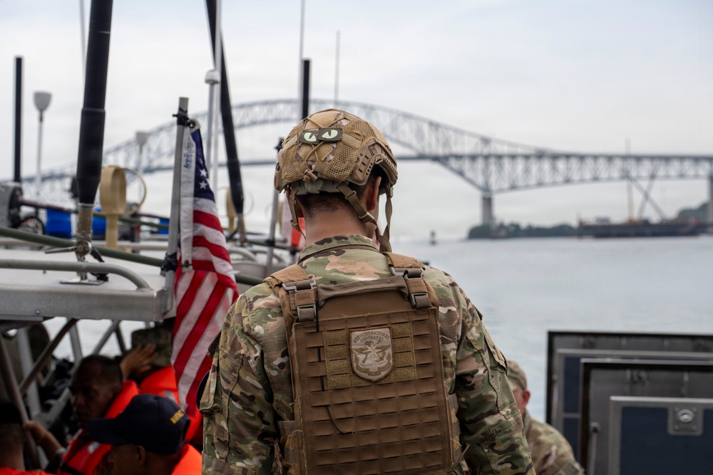 U.S. Coast Guard, Partner Nations Strengthen Maritime Maneuver Skills During PANAMAX 2026