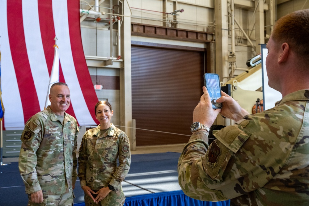 Strengthening readiness together: CMSAF and Dr. Wolfe connect with Team Travis