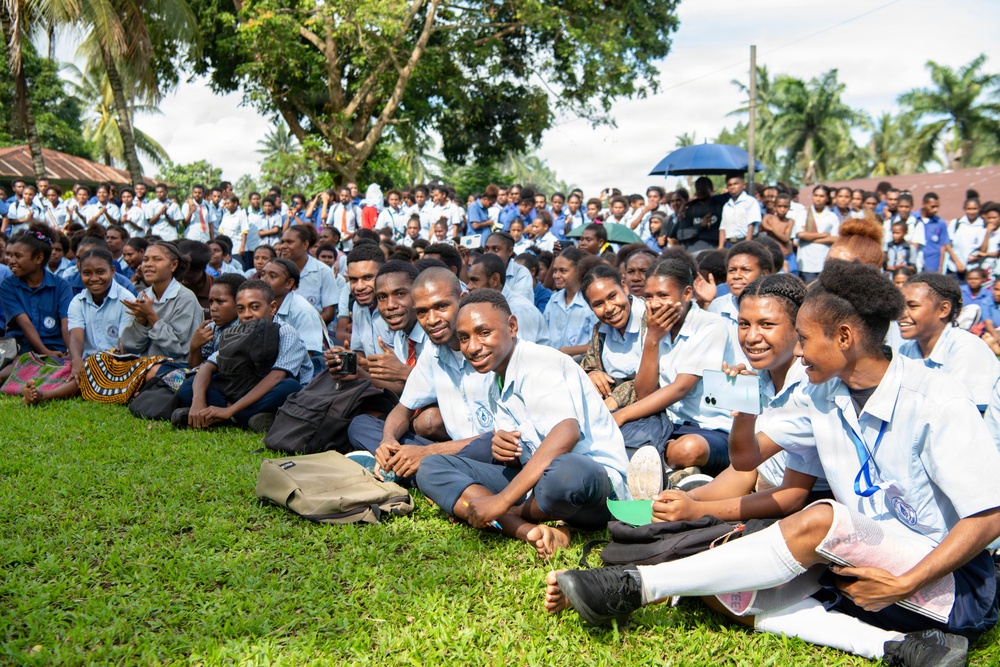 U.S. Army band plays for Papua New Guinea during Exercise Tamiok Strike 2026