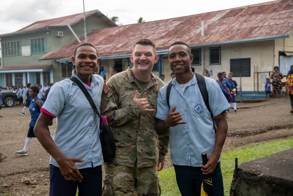 U.S. Army band plays for Papua New Guinea during Exercise Tamiok Strike 2026
