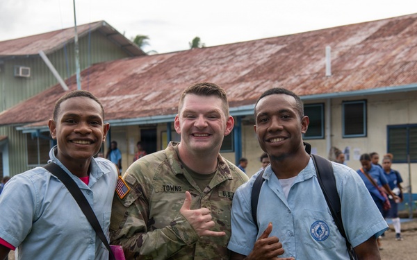 U.S. Army band plays for Papua New Guinea during Exercise Tamiok Strike 2026