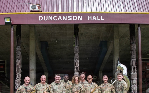 U.S. Army band plays for Papua New Guinea during Exercise Tamiok Strike 2026
