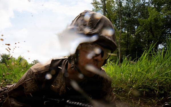 U.S. Marine Corps Officer Candidates Complete the Combat Course