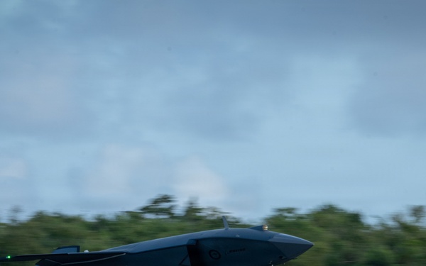 21st AEW, EOU demonstrate expeditionary MQ-28 operations during Valiant Shield 2026