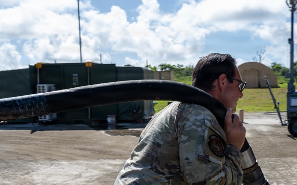 21st AEW, EOU demonstrate expeditionary MQ-28 operations during Valiant Shield 2026