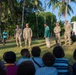 U.S. Army Soldiers donate toys, musical instruments, and literature material to the youth of a local village during Tamiok Strike 26
