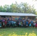 U.S. Army Soldiers donate toys, musical instruments, and literature material to the youth of a local village during Tamiok Strike 26