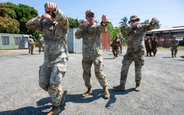 Wisconsin Army National Guard infantry strengthen tactics with Papua New Guinea Defence Force during Tamiok Strike 26