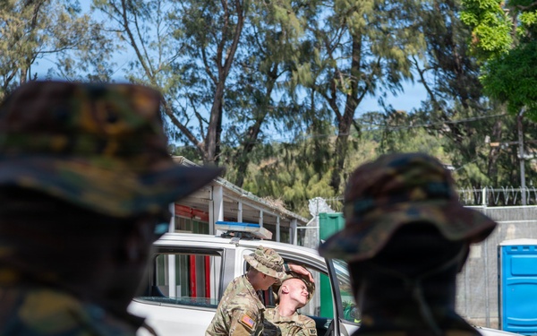 32nd Military Police Company Strengthens Relationship with Papua New Guinea Defence Force During Tamiok Strike 2026