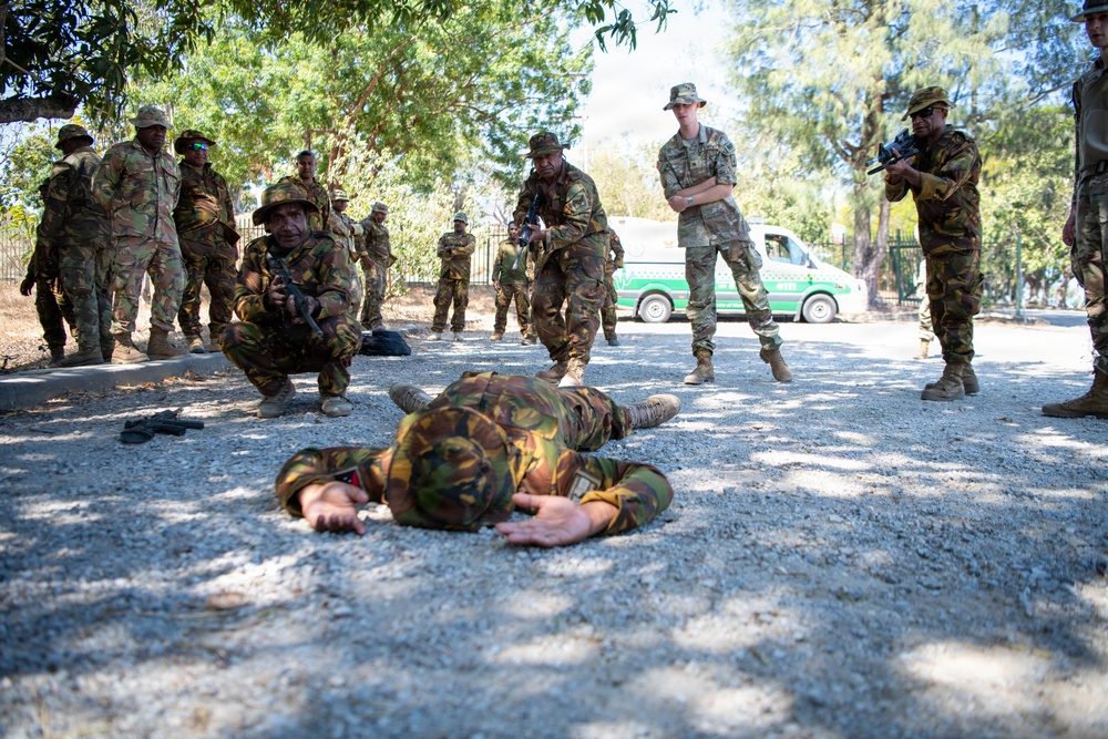 32nd Military Police Company Strengthens Relationship with Papua New Guinea Defence Force During Tamiok Strike 2026