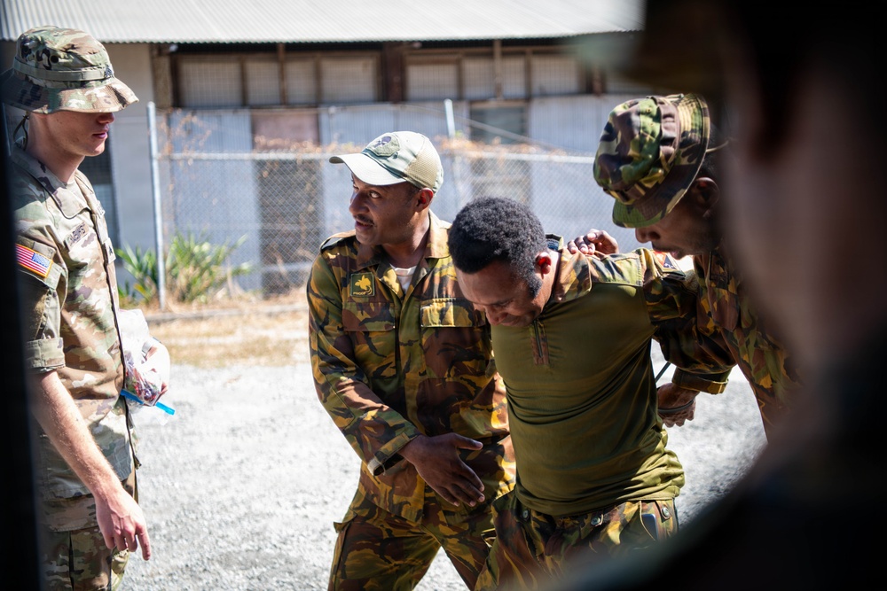 32nd Military Police Company Strengthens Relationship with Papua New Guinea Defence Force During Tamiok Strike 2026