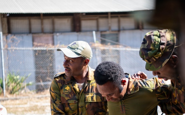 32nd Military Police Company Strengthens Relationship with Papua New Guinea Defence Force During Tamiok Strike 2026