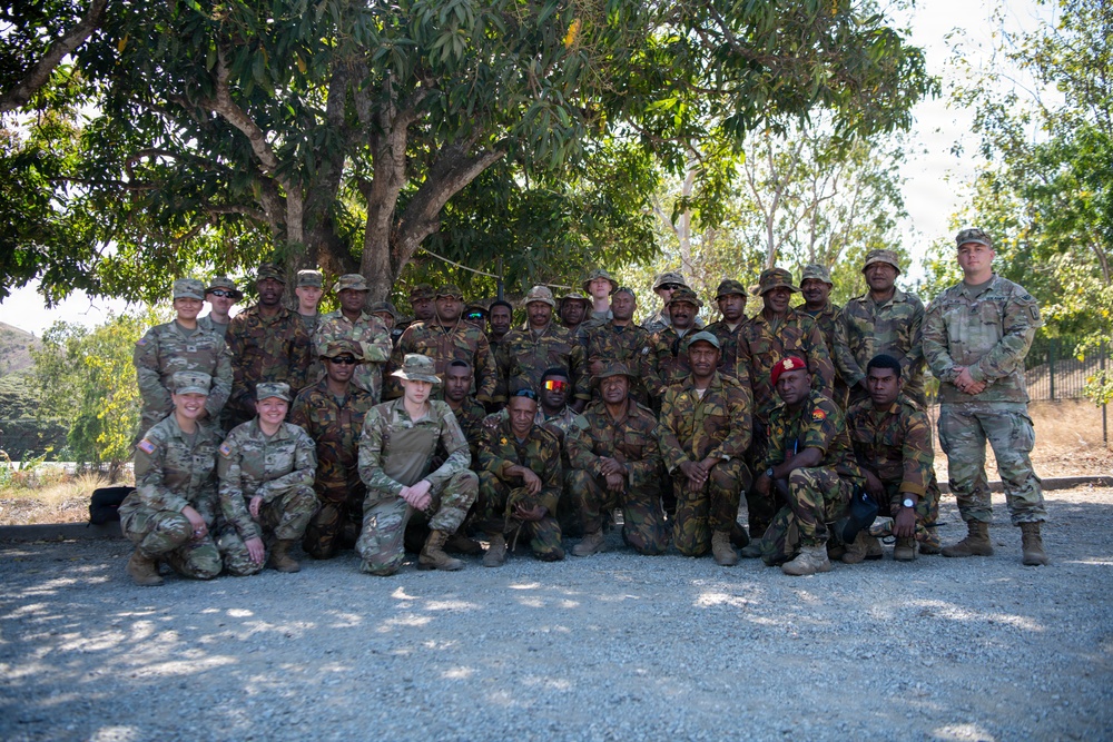 32nd Military Police Company Strengthens Relationship with Papua New Guinea Defence Force During Tamiok Strike 2026