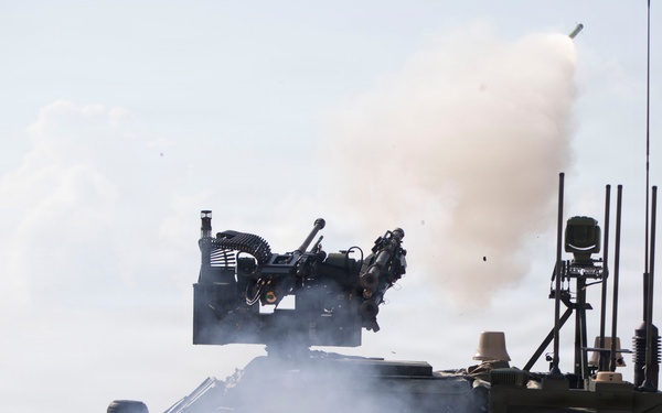 U.S. Marines and Soldiers Train Air Defense Artillery Capabilities for Tenacious Archer