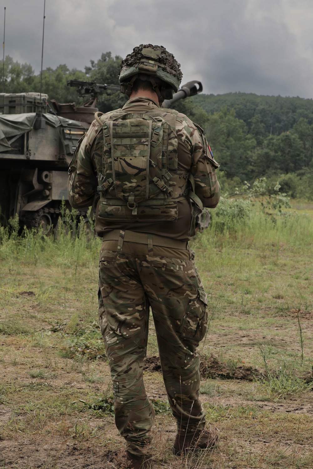 The West Virginia National Guard's 1/201st Field Artillery Battalion conduct fire missions during Northern Strike 26-2