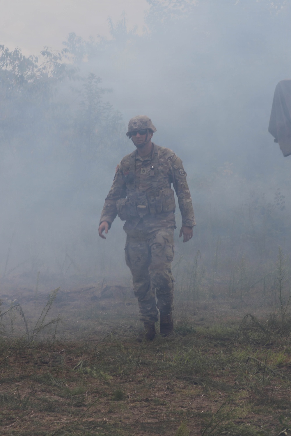 The West Virginia National Guard's 1/201st Field Artillery Battalion conduct fire missions during Northern Strike 26-2