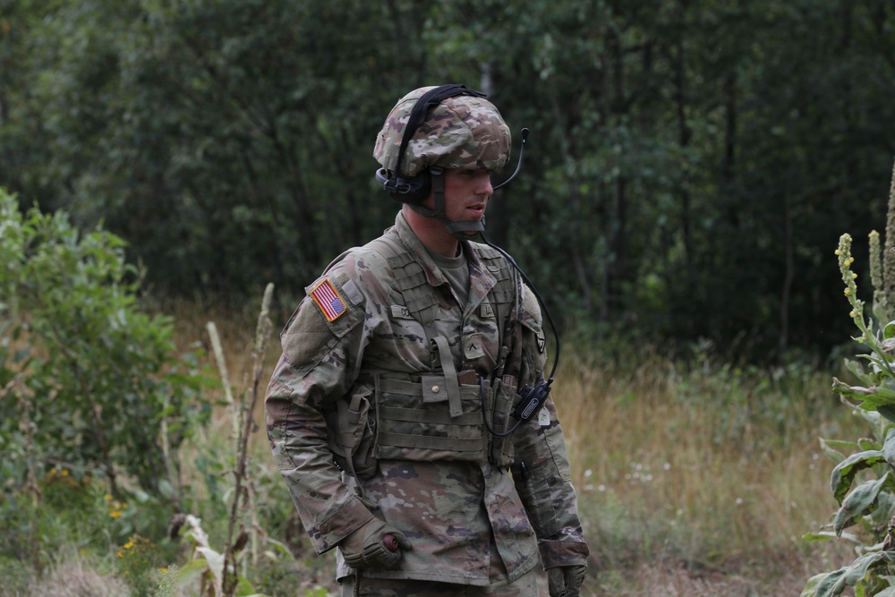 The West Virginia National Guard's 1/201st Field Artillery Battalion conduct fire missions during Northern Strike 26-2