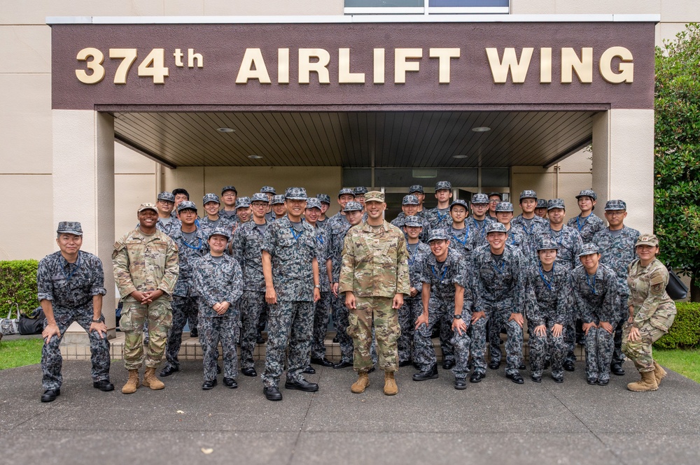374 MXG hosts JASDF 1st Technical School immersion