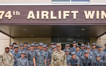 374 MXG hosts JASDF 1st Technical School immersion