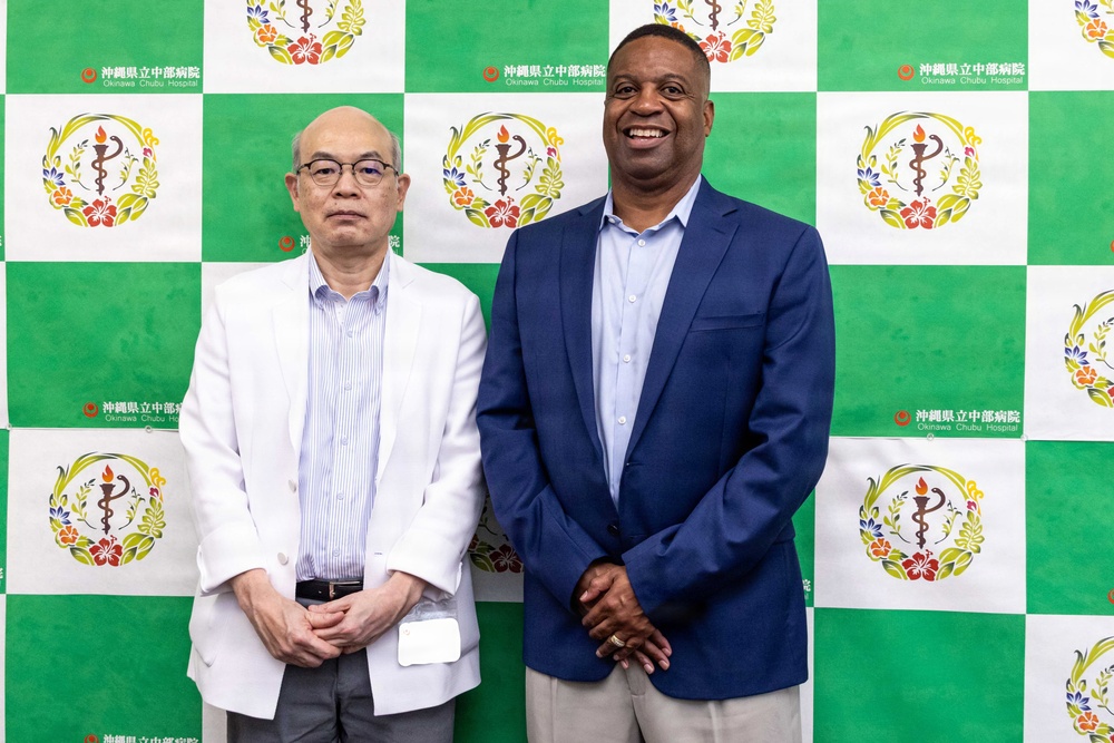 Capt. Gilliard Meets With Host Nation Doctors During Courtesy Visit