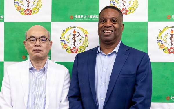 Capt. Gilliard Meets With Host Nation Doctors During Courtesy Visit