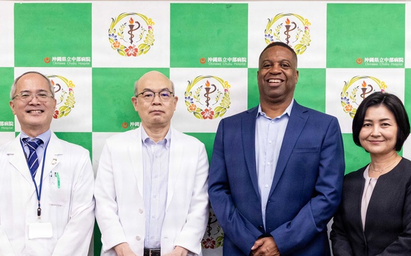 Capt. Gilliard Meets With Host Nation Doctors During Courtesy Visit