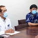 Capt. Gilliard Meets With Host Nation Doctors During Courtesy Visit