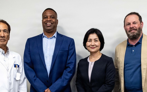 Capt. Gilliard Meets With Host Nation Doctors During Courtesy Visit