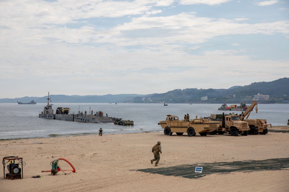 Driving combat power ashore