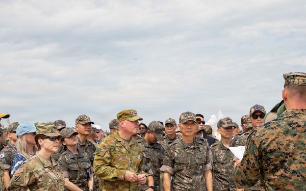Leaders receive CJLOTS 26 briefing