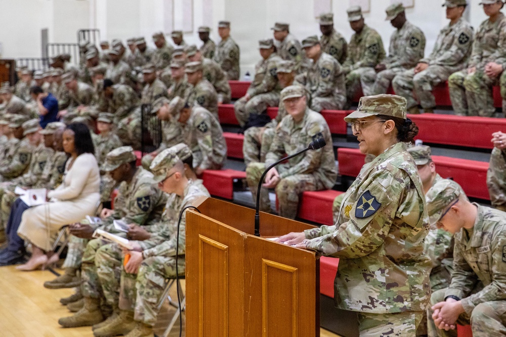 DSTB Assumption of Responsibility by CSM Gloria Yaport