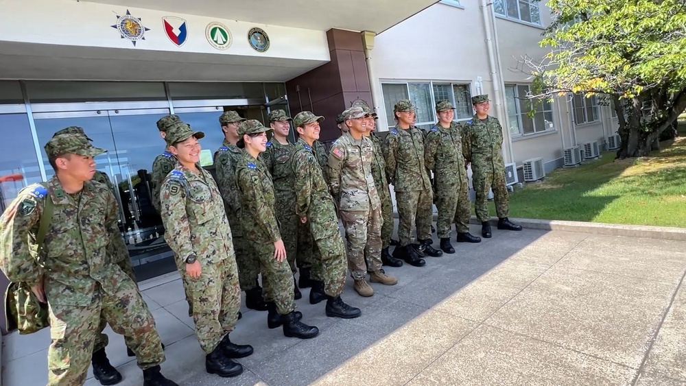 Building Bridges Through Logistics: JGSDF Students Engage With 836th Transportation Battalion at Yokohama North Dock